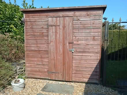 Photo of free 8x8 wooden shed (Bwlchgwyn/Gwynfryn - Wrexham) #1