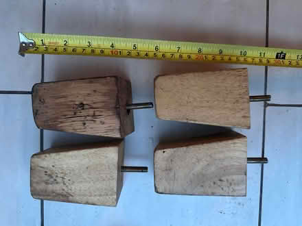 Photo of free Wooden sofa or armchair legs (Guildford GU2) #1