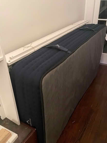 Photo of free Twin Bedframe with Mattress (Upper West Side) #2