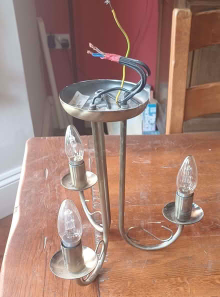 Photo of free Triple light fitting (Charlton OX12) #1