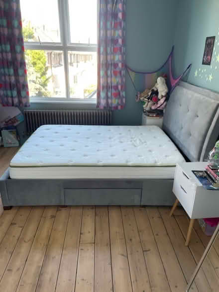 Photo of free Double bed with mattress (Croydon CR0) #2