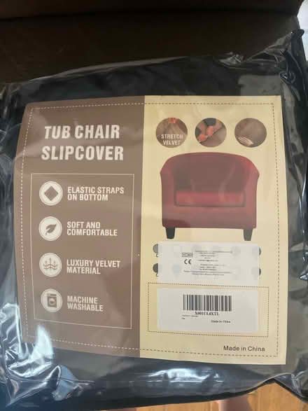 Photo of free Tub chair slip cover (Dublin 11) #1