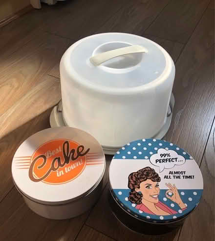 Photo of free Cake tins (Warrington WA2) #1