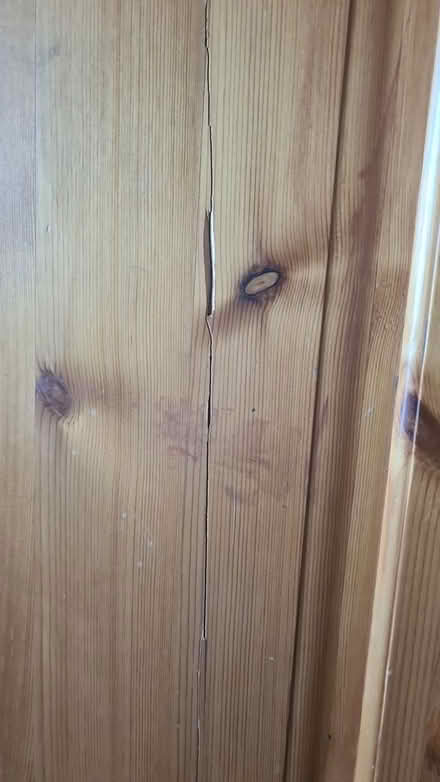Photo of free Pine wardrobe with two drawers (New Southgate) #2