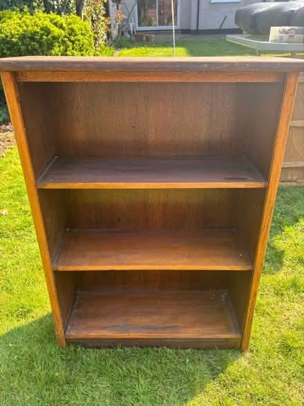Photo of free Wooden book shelf with 3 shelves (HA2) #4