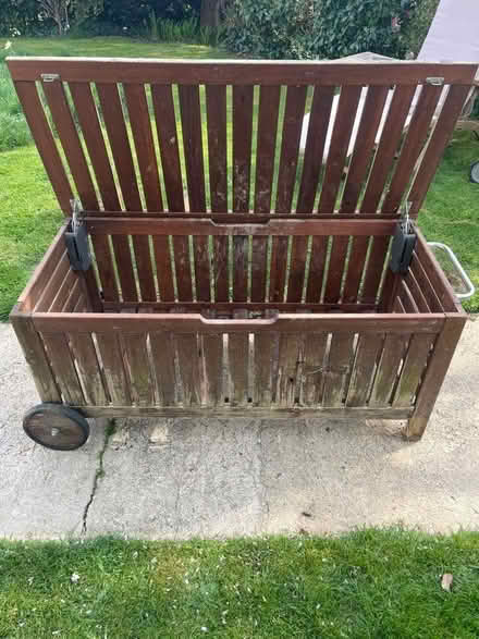 Photo of free IKEA wooden storage unit (Blacklands TN34) #2