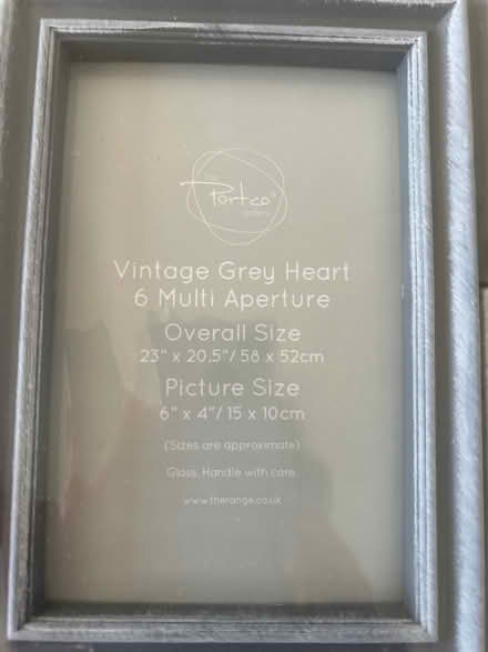 Photo of free Lightweight heart picture frame (Toppesfield CO9) #2