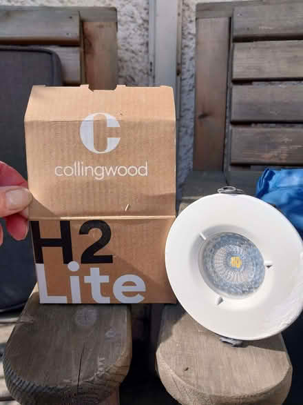Photo of free 2 LED light fittings (Kendal LA9) #1