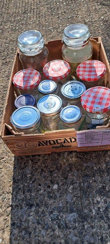 Photo of free Box of used jars (Wallasey) #1