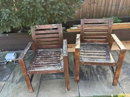 Photo of free Garden chairs (Snodland) #1