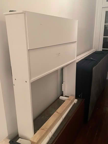 Photo of free Twin Bedframe with Mattress (Upper West Side) #3