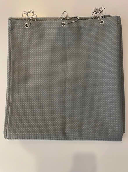Photo of free 2 x Shower Curtain Grey 178 x 180cms (Fulham Palace Rd W6) #2