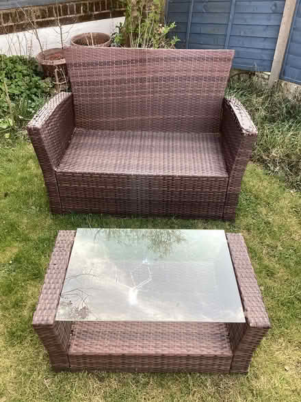 Photo of free Patio sofa,two chairs and glass table (St Anne's on the Sea FY8) #4