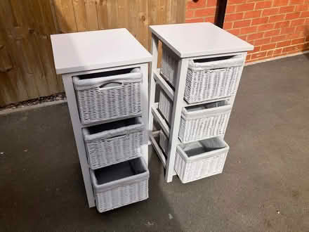 Photo of free Storage unit three drawer x 2 (OX10) #2