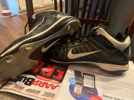 Photo of free Nike metal baseball cleats size 14 (East of West Chester) #1