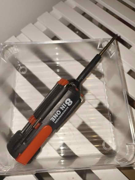 Photo of free Screwdriver with 8 heads (Bermondsey SE16) #1