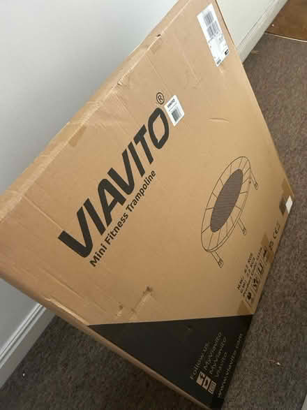 Photo of free new unopened mini trampoline (SE1 Kent Road) #4