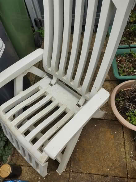 Photo of free Outside chair (SO24 New Alresford) #1