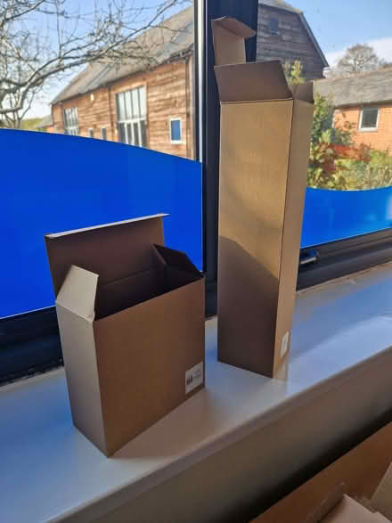 Photo of free 10 x tall and 10 x square faced gift boxes (Up Hatherley GL51) #1
