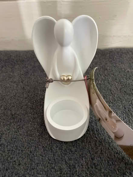 Photo of free Angel tea light holder - unused (Woodford green) #1