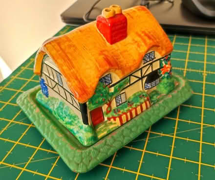 Photo of free 1930s Sylvan Ware Butter dish/cheese keeper (GU52) #1