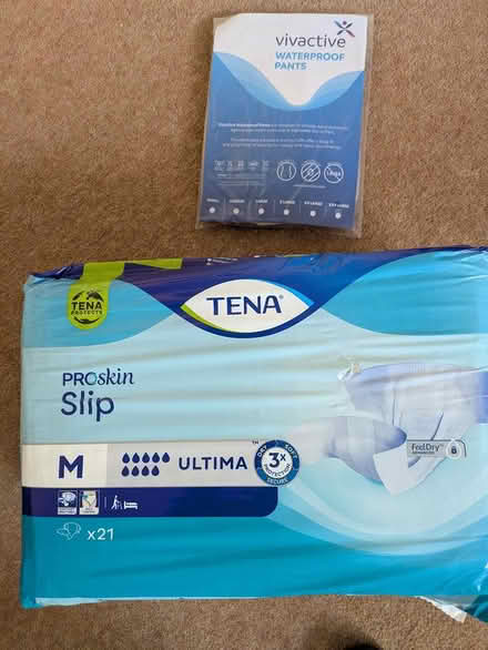 Photo of free Tena incontinence slips (Madeley CW3) #1