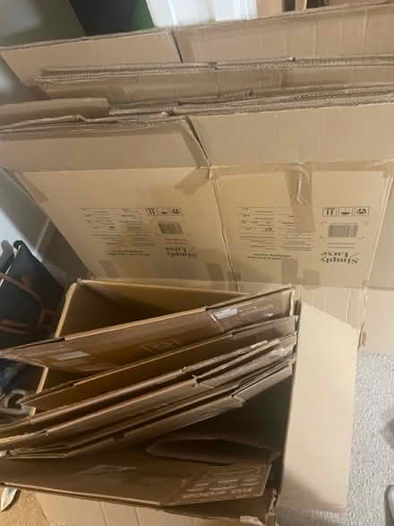 Photo of free Cardboard boxes (LU7) #1
