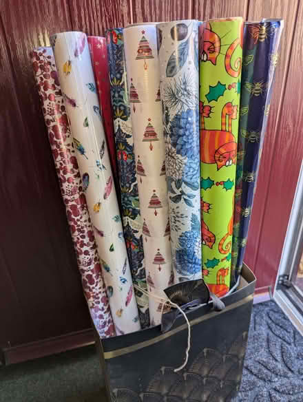 Photo of free Rolls of gift-wrapping paper (Lower Walkley S6) #1