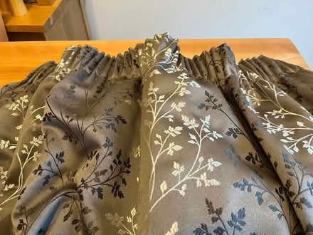 Photo of free Pair of pencil pleat lined curtains (Witney OX28) #1