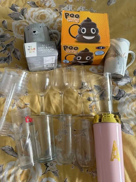 Photo of free Odd glasses plus mugs (Heartsease Norwich NR7) #1