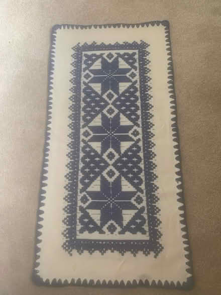 Photo of free Embroidered table runner (West Reading RG1) #1