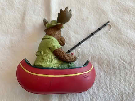 Photo of free Fishing Moose Ornament (Cupertino - DeAnza and 280) #2
