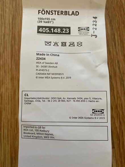 Photo of free White blackout blinds (IP3) #1