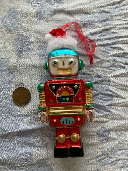 Photo of free Large Glass Christmas ornaments (Civic Hospital) #3