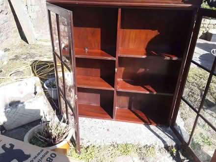 Photo of free Glass fronted bookcase (Quernmore LA2) #2
