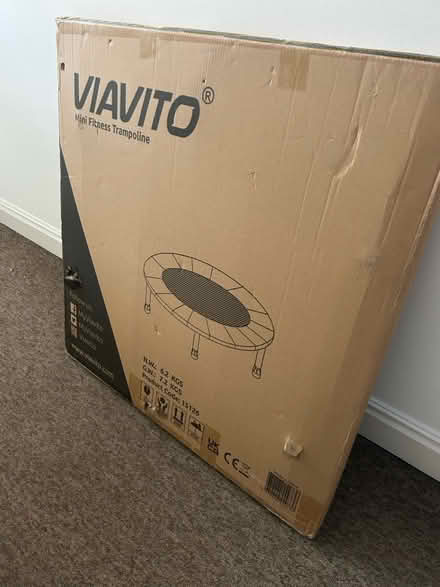 Photo of free new unopened mini trampoline (SE1 Kent Road) #2