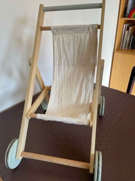 Photo of free Doll’s buggy, wooden frame (Marshalswick AL4) #1