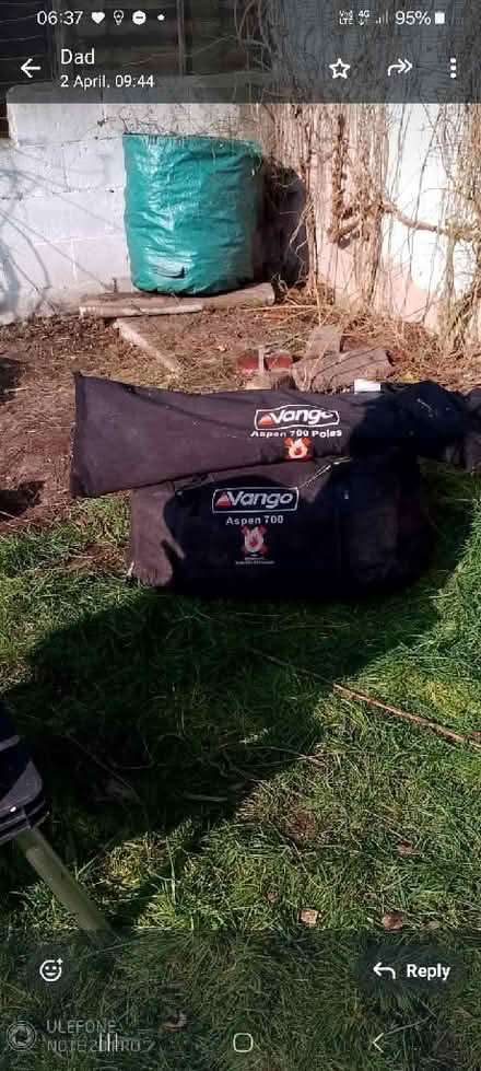 Photo of free Large Tent, possibly 4 berth (Amber Valley DE56) #1