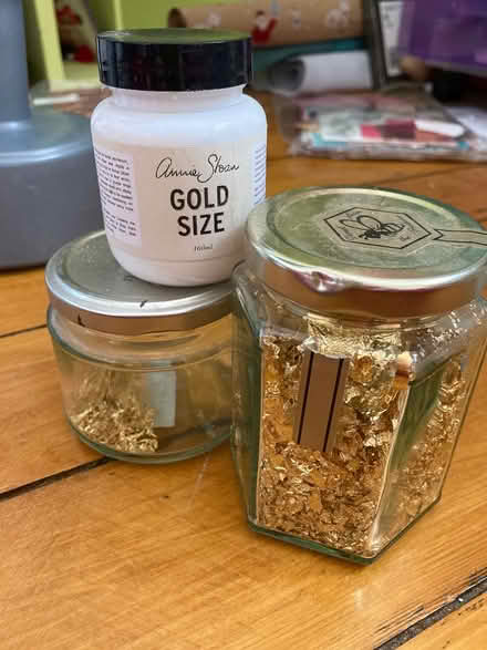 Photo of free Gold size and gold leaf (Wrenn School NN8) #1