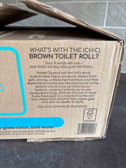 Photo of free 18 loo rolls, Naked Sprout (Bournmoor DH4) #3