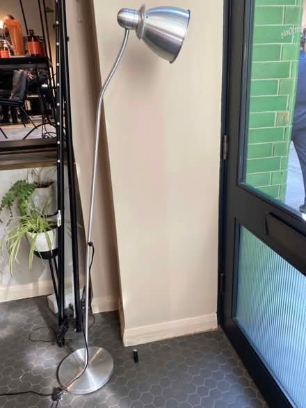 Photo of free Floor lamp silver (SW1 Belgravia) #1