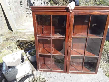 Photo of free Glass fronted bookcase (Quernmore LA2) #1
