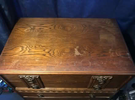 Photo of free Tall wooden chest of drawers (E15 - near Maryland) #2