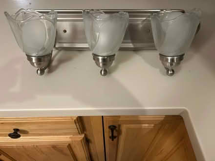 Photo of free Bathroom over the sink lights (Marley) #1