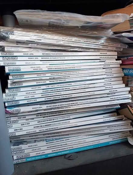 Photo of free Landrover magazines (Stotfold) #1