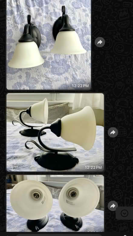 Photo of free Wall sconces (Civic Hospital) #1