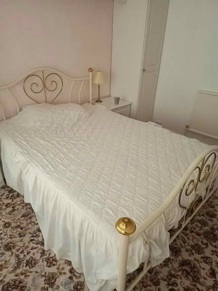 Photo of free Double Bed - metal frame (Upper Stoke CV2) #1
