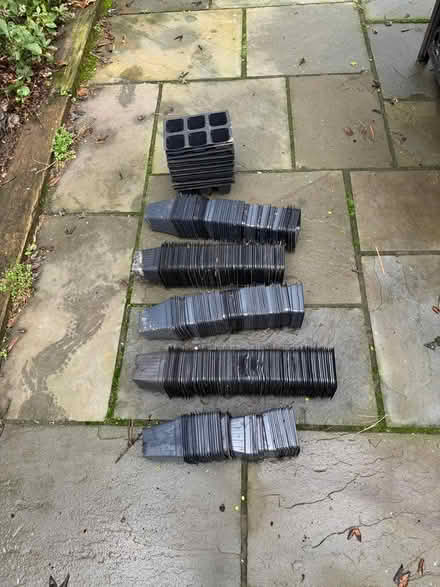 Photo of free Used plastic pots (square) (Jenkintown, PA) #1
