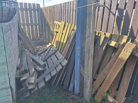 Photo of free 4 used tyres and old fencing (Boddam, Aberdeenshire) #2
