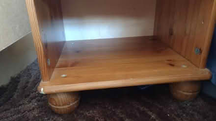 Photo of free Pine bedside cabinet with drawer (Sheffield, Sharrow, S7) #2